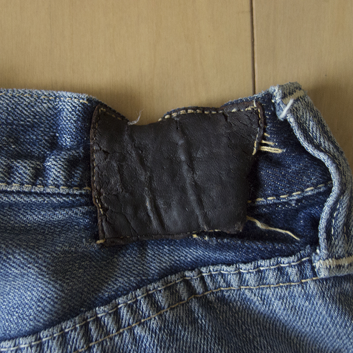 LEVI'S503BXX (leather patch, 1 side red tab)_leather patch