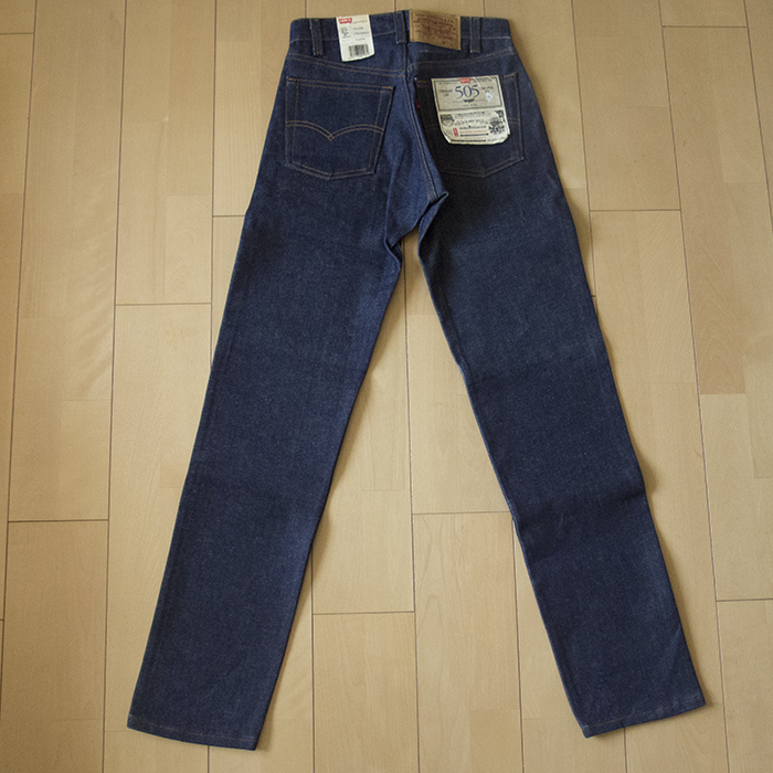 Levi's505(1985.11)_back