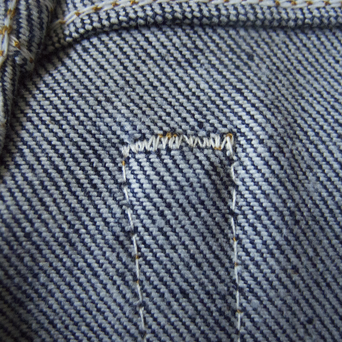 Levi's505(1985.11)_bar tack