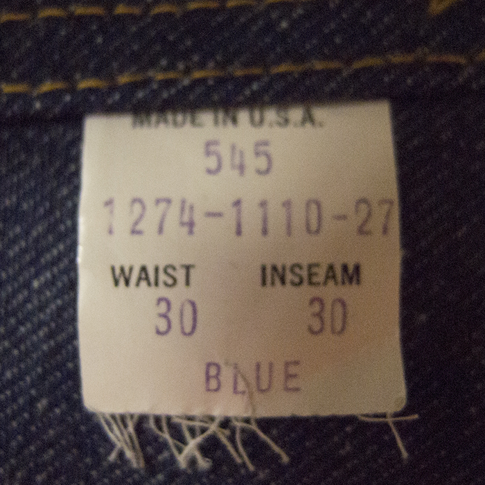 PENNY'SRANCHCRAFTJEANS_tag